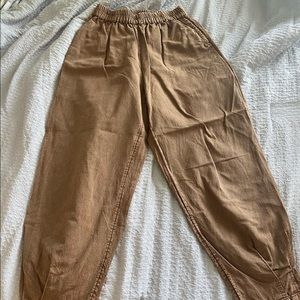 Urban Outfitter Brown Jogger- type pants